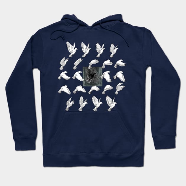 Dove animation frames Hoodie by Studio DAVE